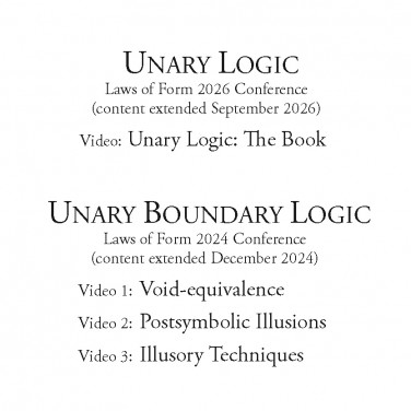 Unary Logic Videos